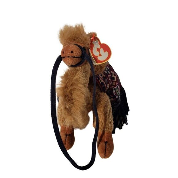 Vintage Ty Lawrence the Camel Posable 9 in. Attic Treasures 6053 Retired 1993 - Picture 3 of 7